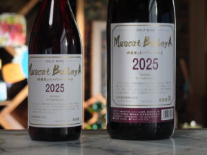ゴールドワイン マスカット・ベーリーA2025